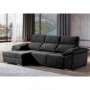 Sofá 2L + Chaise Long c/ Cama Las Vegas (240x160cm)