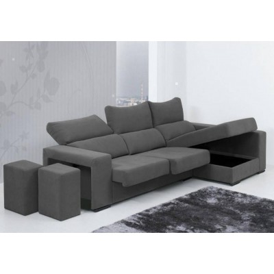 Sofá 2L + Chaise Long Safira (265x160cm)