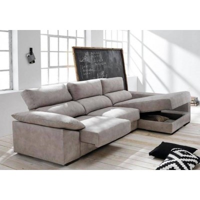 Sofá 2L + Chaise Long Medelín (260x150cm)